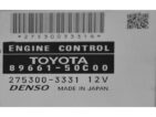 ECU Engine Control Unit Lexus LS 4.6 89661-50C00 275300-3331-0