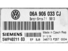 ECU Engine Control Unit VW Touran 1.6 06A906033CJ 5WP40211 SIMOS 7.1-0