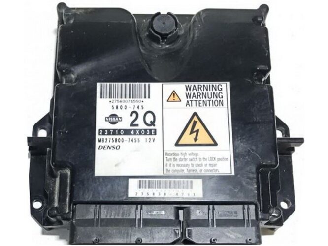 ECU Engine Control Unit Nissan Navara 2.5DCI 237104X03E MB275800-7455 174CP-0