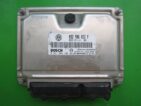 ECU Engine Control Unit Seat Cordoba 1.6 032906032F 0261208108 ME7.5.10 BAH-0