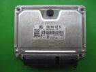 ECU Engine Control Unit VW Beetle 1.4 036906032BK 0261201407 ME7.5.10 BCA-0