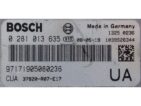 ECU Engine Control Unit Honda CR-V 2.2CDTI 37820-R07-E17 0281013635 EDC16C7-0