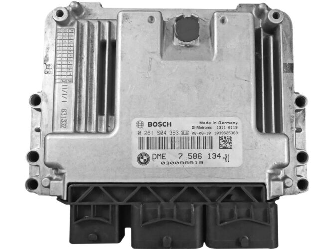 ECU Engine Control Unit Mini Cooper 1.6 DME7586134 0261S04363 MED17.2-0