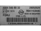 ECU Engine Control Unit Ssangyong Kyron 2.0XDI A6645408032 28052026 DCM3.1-0