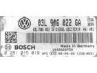 ECU Engine Control Unit Skoda Octavia 2.0TDI 03L906022GA 0281015019 EDC17CP14 H01-0