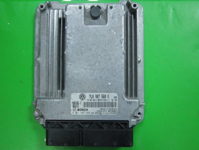 ECU Engine Control Unit VW Touareg 4.2 7L0907560K 0261S02668 MED9.1.1 BAR H02-0