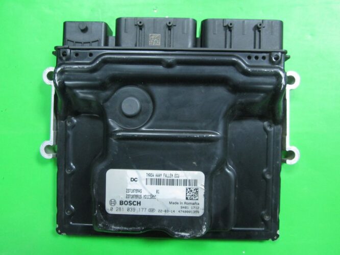 ECU Engine Control Unit Dacia Duster 1.5DCI 237107894S 0281039177 MD1CS016-0