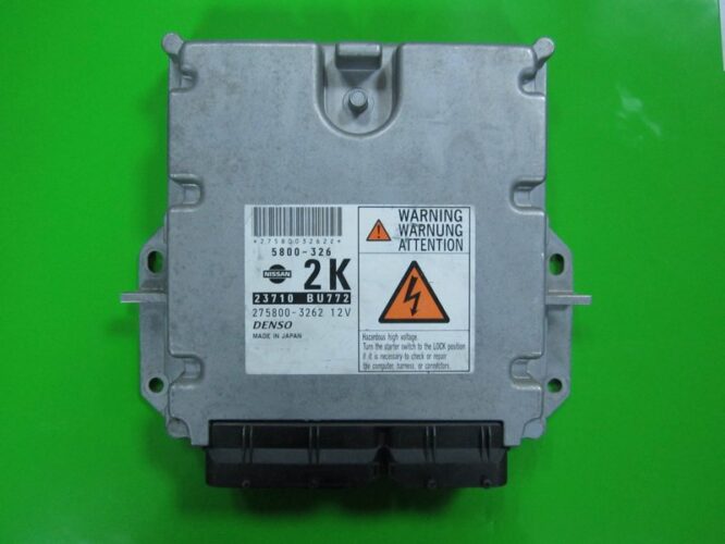 ECU Engine Control Unit Nissan Almera 2.2DCI 23710 BU772 275800-3262 136CP-0