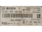 ECU Engine Control Unit Opel Zafira 1.6 55575951 0261S05209 ME7.6.4-0
