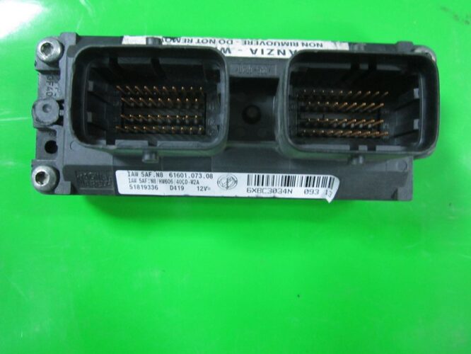 ECU Engine Control Unit Lancia Ypsilon 1.2 51819336 IAW5AF.N8-0