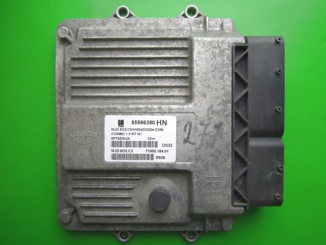 Defective Ecu Ecu Opel Combo 1.3CDTI 55566390 Z13DTJ 6O2.C3 HW04D-0