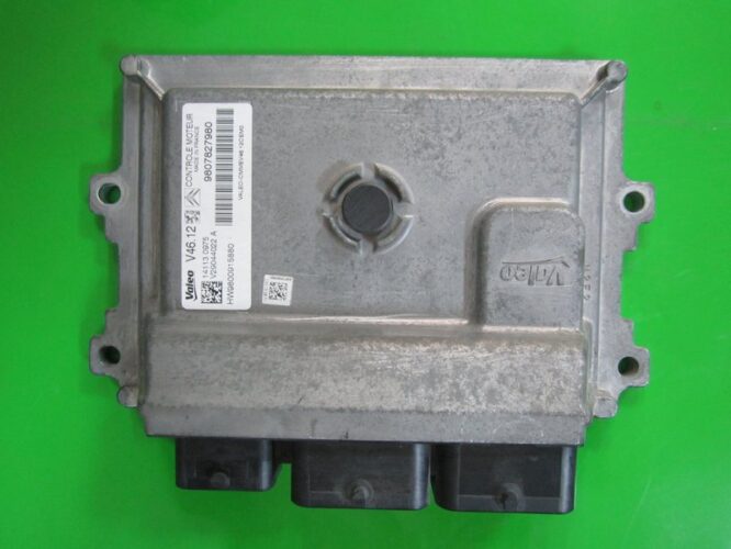 ECU Engine Control Unit Citroen C3 1.2 9807827980 V46.12-0