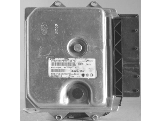 ECU Engine Fiat Doblo 1.3JTD 55267360 8F3.DCControl Unit-0