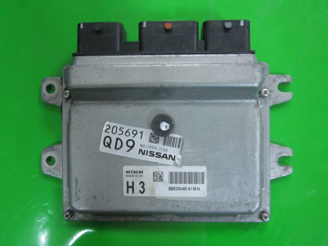 ECU Engine Control Unit Nissan Juke 1.6 NEC999-056 BEM330-400 QD9-0