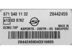 ECU Engine Control Unit Ssangyong Korando 2.0D 6715401132 28442459 DCM3.7AP-0